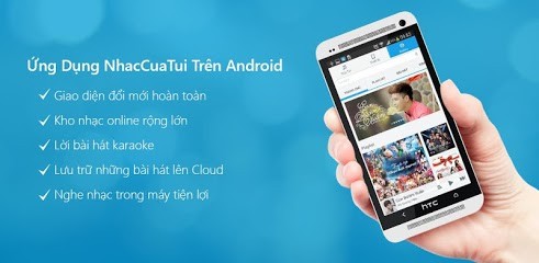 Tai Ưng Dung NhacCuaTui Cho Android